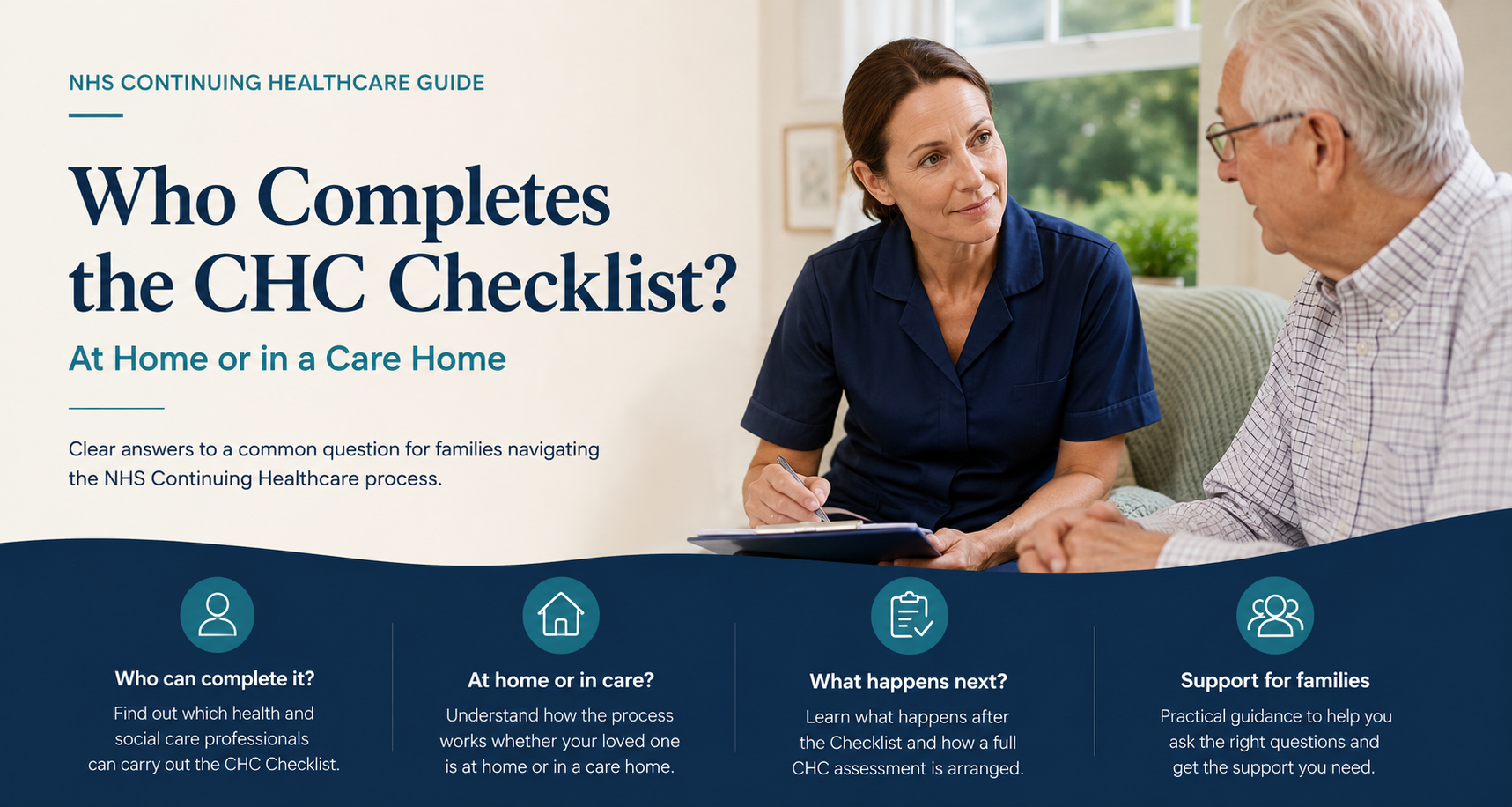 who completes a chc checklist